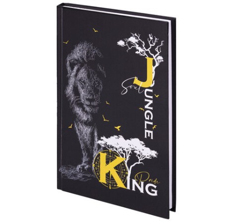 Блокнот А5 (134х206 мм), 80 л., твёрдый, клетка, STAFF, 