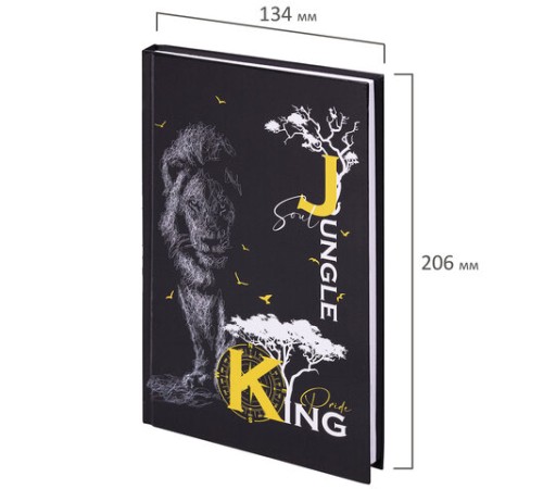 Блокнот А5 (134х206 мм), 80 л., твёрдый, клетка, STAFF, 