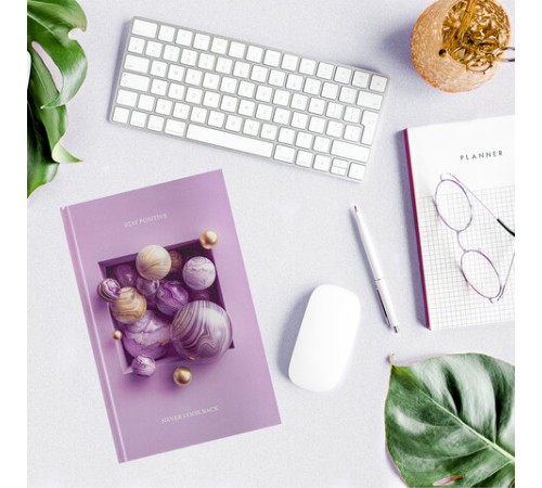 Блокнот А5 (134х206 мм), 80 л., твёрдый, клетка, STAFF, 