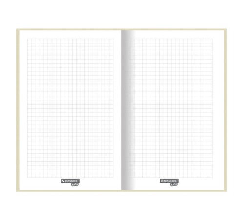 Блокнот А5 (134х206 мм), 80 л., твёрдый, клетка, BRAUBERG KIDS, 