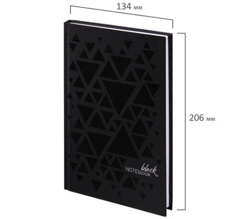 Блокнот А5 134х206 мм, 80 л., твердый, клетка, выборочный лак, STAFF, 