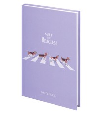 Блокнот А5 134х206 мм, 80 л., твердый, клетка, выборочный лак, STAFF, 