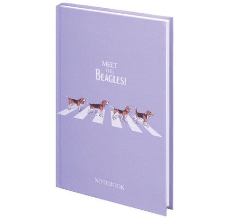 Блокнот А5 134х206 мм, 80 л., твердый, клетка, выборочный лак, STAFF, 