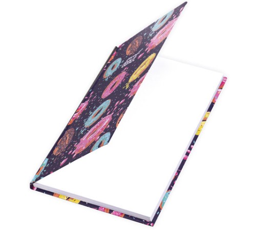 Блокнот А5 (134х206 мм), 80 л., твёрдый, клетка, выборочный лак, BRAUBERG KIDS, 