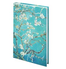 Блокнот А5 134х206 мм, 80 л., твёрдый, клетка, тиснение фольгой, STAFF, 