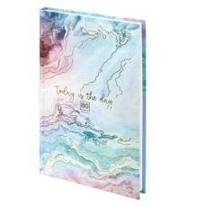 Блокнот А5 134х206 мм, 80 л., твёрдый, клетка, тиснение фольгой, STAFF, 