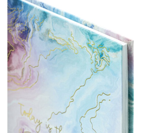 Блокнот А5 134х206 мм, 80 л., твёрдый, клетка, тиснение фольгой, STAFF, 