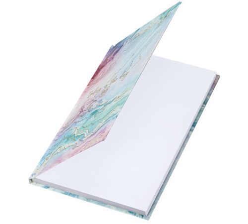 Блокнот А5 134х206 мм, 80 л., твёрдый, клетка, тиснение фольгой, STAFF, 