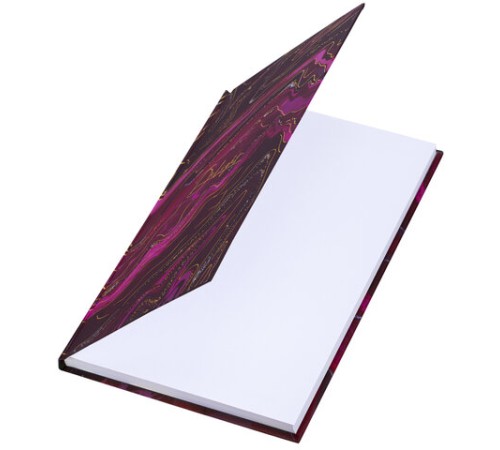 Блокнот А5 134х206 мм, 80 л., твёрдый, клетка, тиснение фольгой, STAFF, 