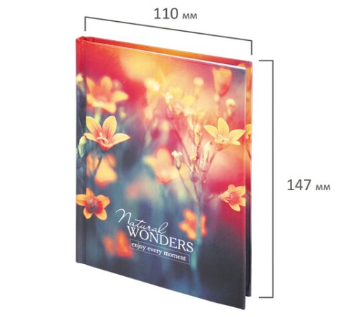 Блокнот МАЛЫЙ ФОРМАТ (110х147 мм), А6, 80 л., твёрдый, клетка, STAFF, 