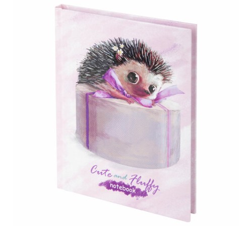 Блокнот МАЛЫЙ ФОРМАТ (110х147 мм), А6, 80 л., твёрдый, клетка, BRAUBERG KIDS, 