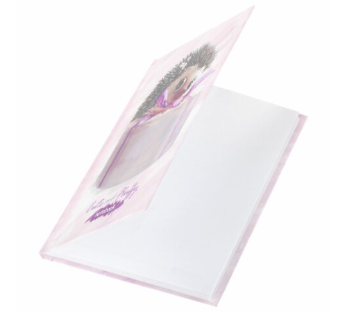 Блокнот МАЛЫЙ ФОРМАТ (110х147 мм), А6, 80 л., твёрдый, клетка, BRAUBERG KIDS, 