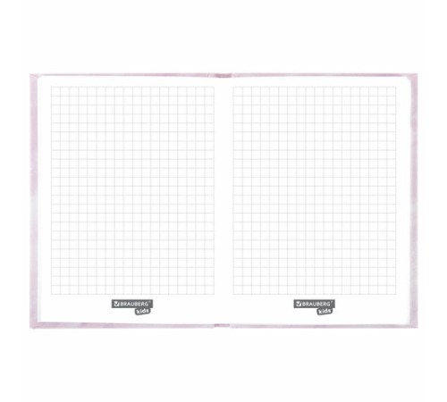Блокнот МАЛЫЙ ФОРМАТ (110х147 мм), А6, 80 л., твёрдый, клетка, BRAUBERG KIDS, 