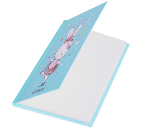 Блокнот МАЛЫЙ ФОРМАТ (110х147 мм), А6, 80 л., твёрдый, клетка, выборочный лак, BRAUBERG KIDS, 