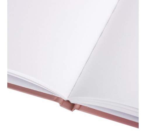 Скетчбук, белая бумага 80 г/м2, 145х203 мм, 80 л., резинка, твердый, BRAUBERG ART DEBUT 