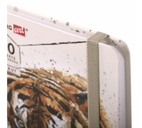 Скетчбук, белая бумага 80 г/м2, 145х203 мм, 80 л., резинка, твердый, BRAUBERG ART DEBUT 