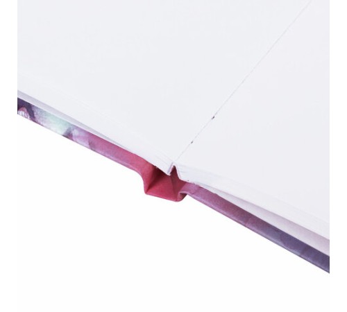 Скетчбук, белая бумага 120 г/м2, 145х203 мм, 80 л., резинка, твердый, BRAUBERG ART DEBUT 