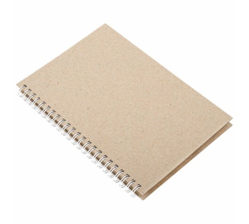Скетчбук, крафт бумага 80 г/м2, 145х205 мм, 60 л., гребень, твердая обложка, BRAUBERG ART DEBUT, 115065