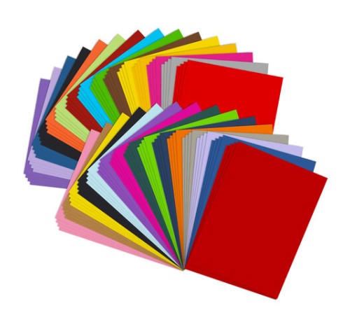 Набор цветного картона и бумаги А4 ТОНИРОВАННЫХ В МАССЕ, 60+60 л., 15 цв., BRAUBERG, 