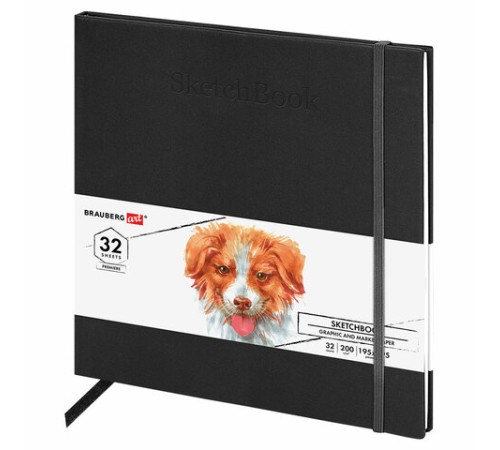 Скетчбук для графики и маркеров, 