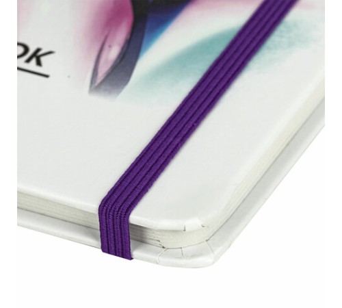 Скетчбук для маркеров 120 г/м2, 148х210 мм, 60 л., твердая обложка, резинка, BRAUBERG ART PREMIERE, Аниме, 115102