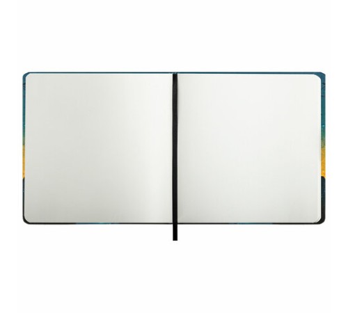 Скетчбук для маркеров 120 г/м2, 195х195 мм, 60 л., твердая обложка, резинка, BRAUBERG ART PREMIERE, Замок, 115104