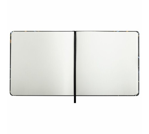 Скетчбук для маркеров 120 г/м2, 195х195 мм, 60 л., твердая обложка, резинка, BRAUBERG ART PREMIERE, 