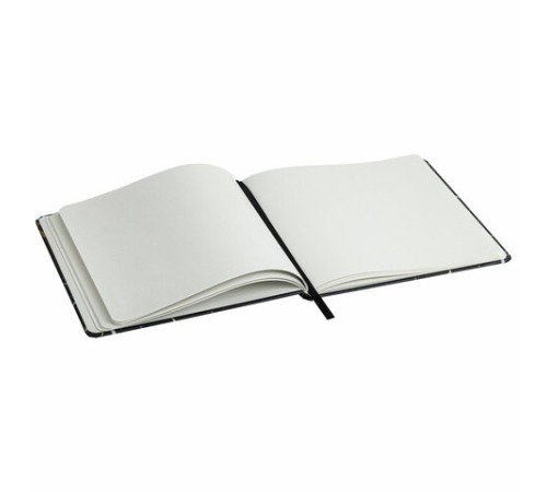 Скетчбук для маркеров 120 г/м2, 195х195 мм, 60 л., твердая обложка, резинка, BRAUBERG ART PREMIERE, 