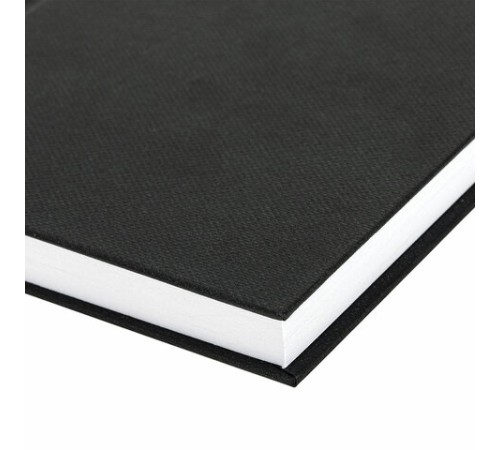 Скетчбук, белая бумага 150 г/м2, 148х210 мм, 64 л., книжный твердый переплет, BRAUBERG ART CLASSIC, 115110