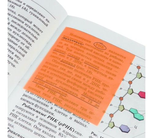 Блок самоклеящийся пластиковый (стикеры) 4 цвета BRAUBERG MULTI COLOUR 76х76 мм, 100 листов, 115208