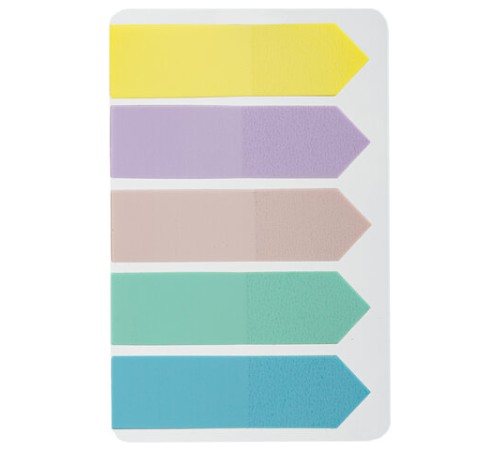 Закладки клейкие пастельные BRAUBERG MACAROON 