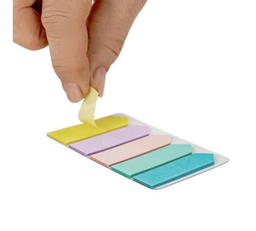 Закладки клейкие пастельные BRAUBERG MACAROON 