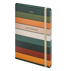 Блокнот с резинкой в клетку 96 л., БОЛЬШОЙ ФОРМАТ А4 204х299 мм, BRAUBERG, 