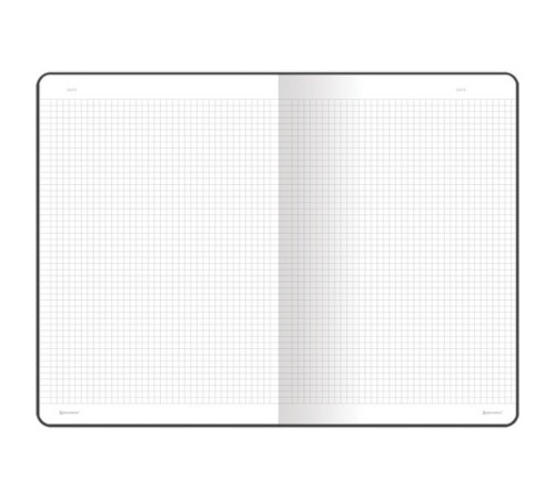 Блокнот с резинкой в клетку 96 л., БОЛЬШОЙ ФОРМАТ А4 204х299 мм, BRAUBERG, 