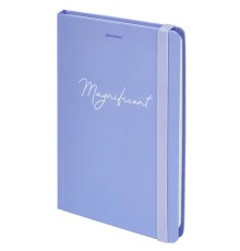 Блокнот с резинкой в клетку 96 л., А5 145х203 мм, твердая обложка, BRAUBERG, 