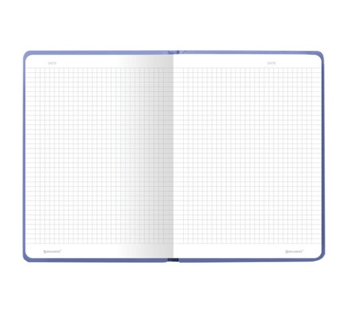 Блокнот с резинкой в клетку 96 л., А5 145х203 мм, твердая обложка, BRAUBERG, 