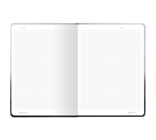 Блокнот с резинкой в клетку 96 л., А5 145х203 мм, твердая обложка, BRAUBERG, 