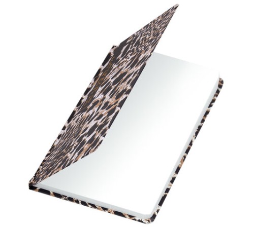 Блокнот с резинкой в клетку 96 л., А5 145х203 мм, твердая обложка, BRAUBERG,