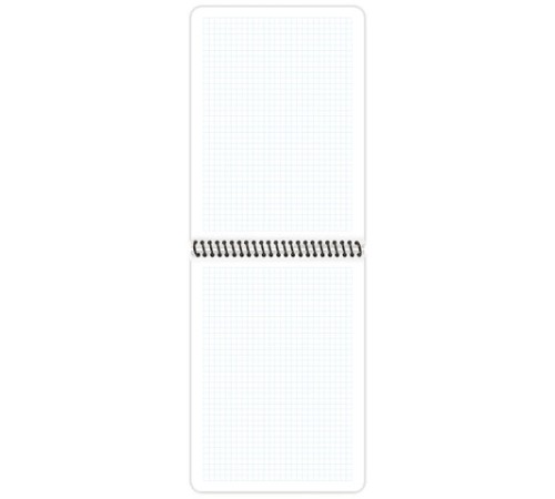 Блокнот А5 80 л., спираль пластиковая, обложка пластик, клетка, BRAUBERG 