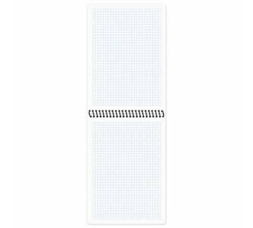 Блокнот БОЛЬШОГО ФОРМАТА А4, 80 л., обложка пластик, клетка, BRAUBERG 