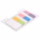 Закладки клейкие пастельные BRAUBERG PASTEL, пластиковые, 45х25 мм, 6 цветов х 20 листов, 115580