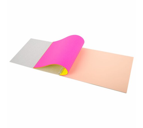 Цветная бумага А4 для аппликаций и оригами, 30 л., 10 цв., 80 г/м2, гребень, 