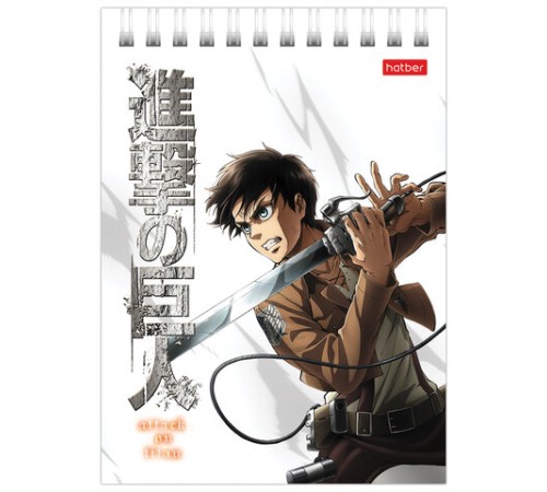 Блокнот МАЛЫЙ ФОРМАТ А6 110х145 мм, 40 л., гребень, лакированный, клетка, HATBER 