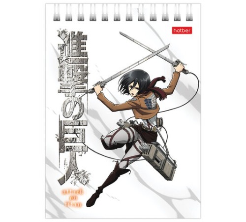 Блокнот МАЛЫЙ ФОРМАТ А6 110х145 мм, 40 л., гребень, лакированный, клетка, HATBER 