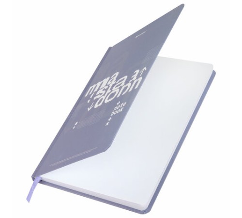 Блокнот с резинкой в клетку 96 л., А5 145х203 мм, твердая обложка, BRAUBERG, 