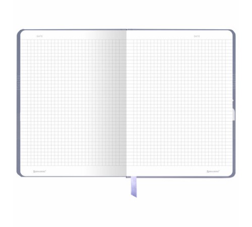 Блокнот с резинкой в клетку 96 л., А5 145х203 мм, твердая обложка, BRAUBERG, 