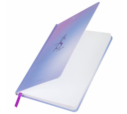 Блокнот с резинкой в клетку 96 л., А5 145х203 мм, твердая обложка, BRAUBERG, 