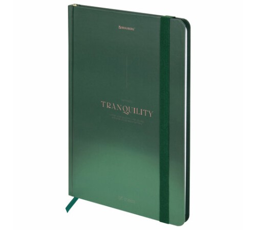 Блокнот с резинкой в клетку 96 л., А5 145х203 мм, твердая обложка, BRAUBERG, 