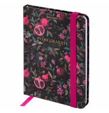 Блокнот с резинкой в клетку 96 л., МАЛЫЙ ФОРМАТ А6, 109х148 мм, твердая обложка, BRAUBERG, 