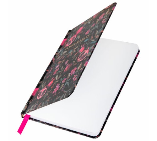 Блокнот с резинкой в клетку 96 л., МАЛЫЙ ФОРМАТ А6, 109х148 мм, твердая обложка, BRAUBERG, 